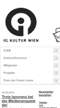 Mobile Screenshot of igkulturwien.net
